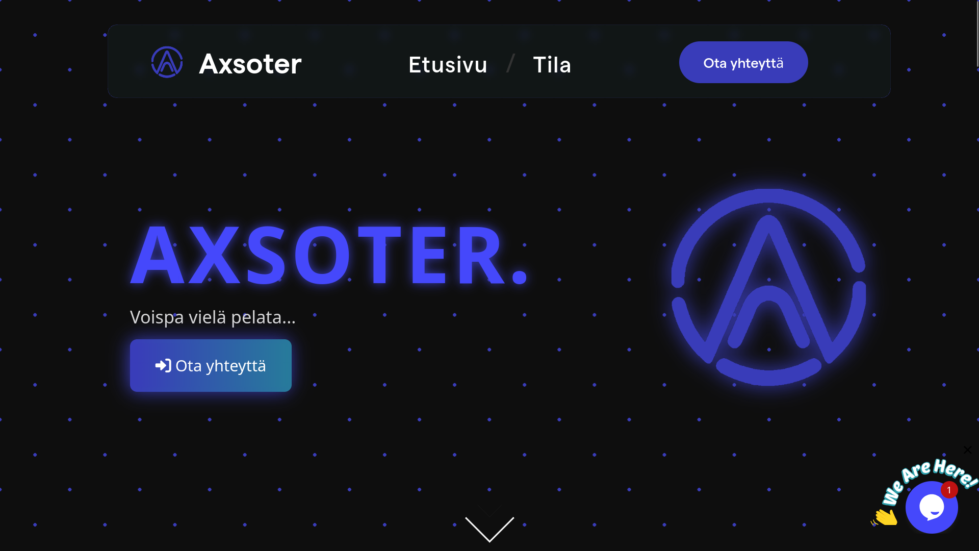 Axsoter homepage