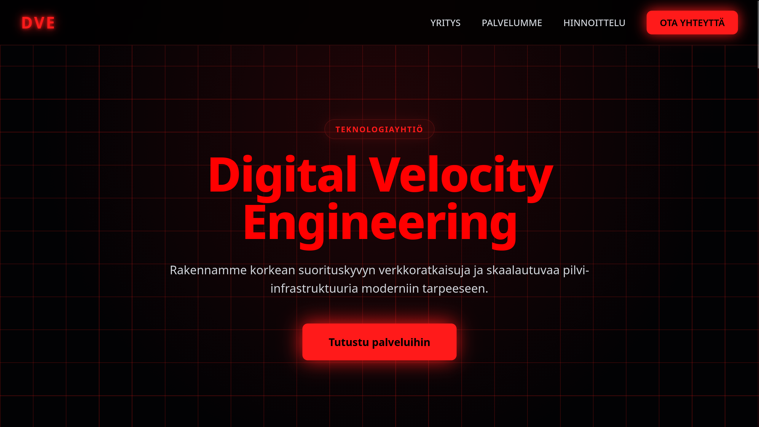 DVE homepage